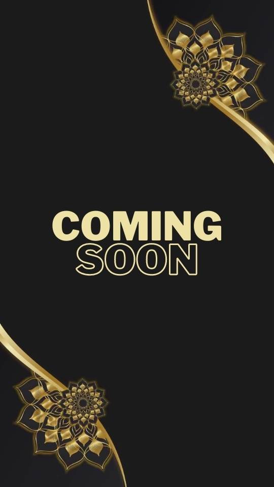 Gold Modern Coming Soon Instagram Reel